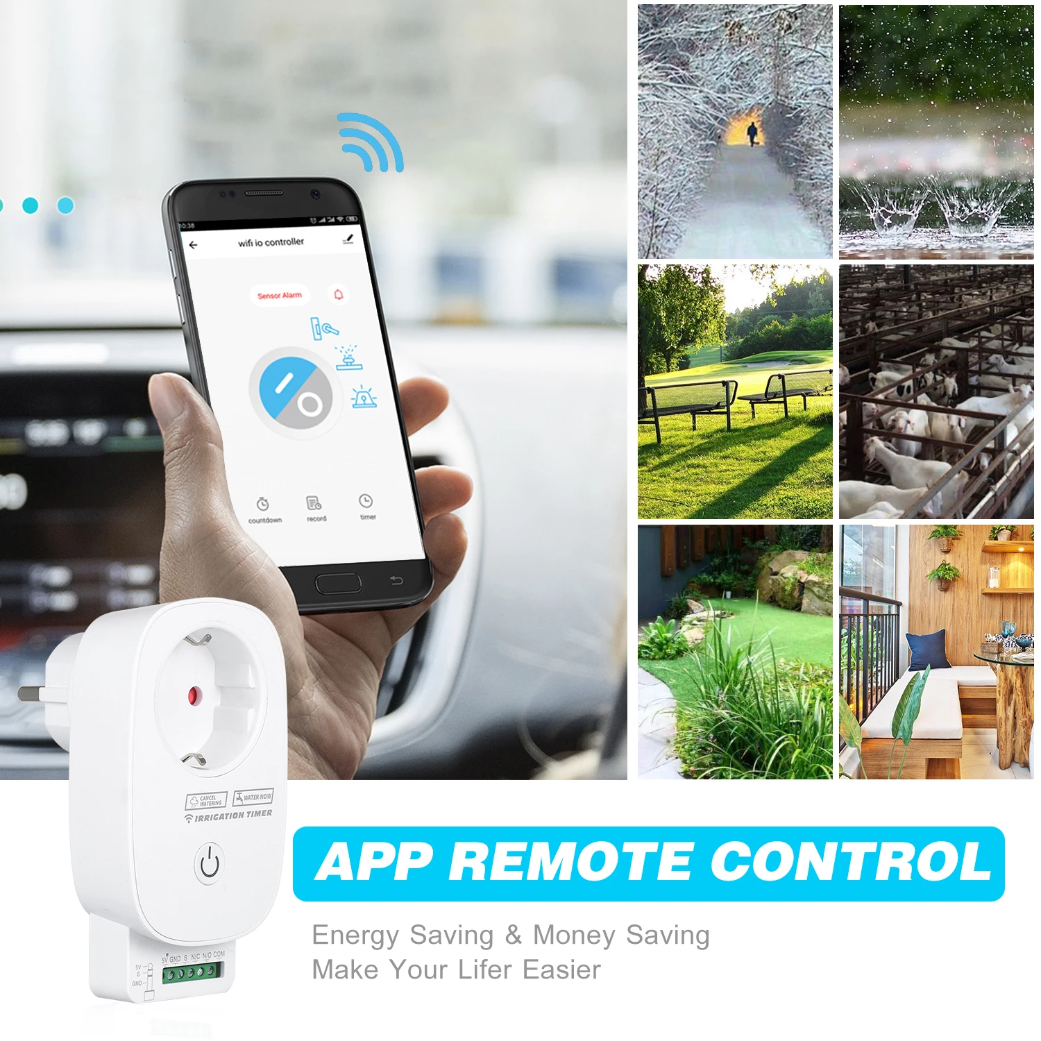 google home sprinkler system