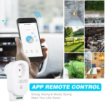 

WiFi Garden Irrigation System Sprinkler Controller Automatic Garden Watering Timer Controller For Alexa Google Home Assistant