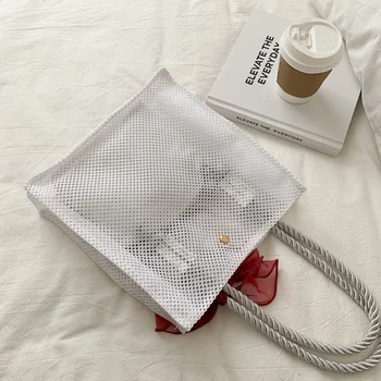 

1pc Practical Exquisite Fashion Portable Durable Tote Bag Lace Bag Shoulder Bag for Women Gilr