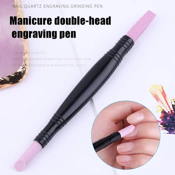 

Pumice Stone Nail File Manicure Double-Headed Multi-Functional Peeling Skin Polishing Pen EY669