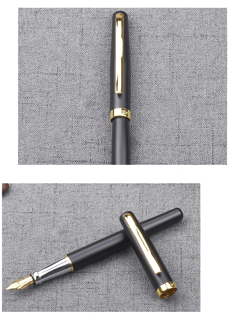 Высококачественная перьевая ручка Iraurita, чернильная ручка, Золотое перо, роскошный зажим 0,5 мм, Caneta tinteiro Stylo plume Penna stilografica 03862