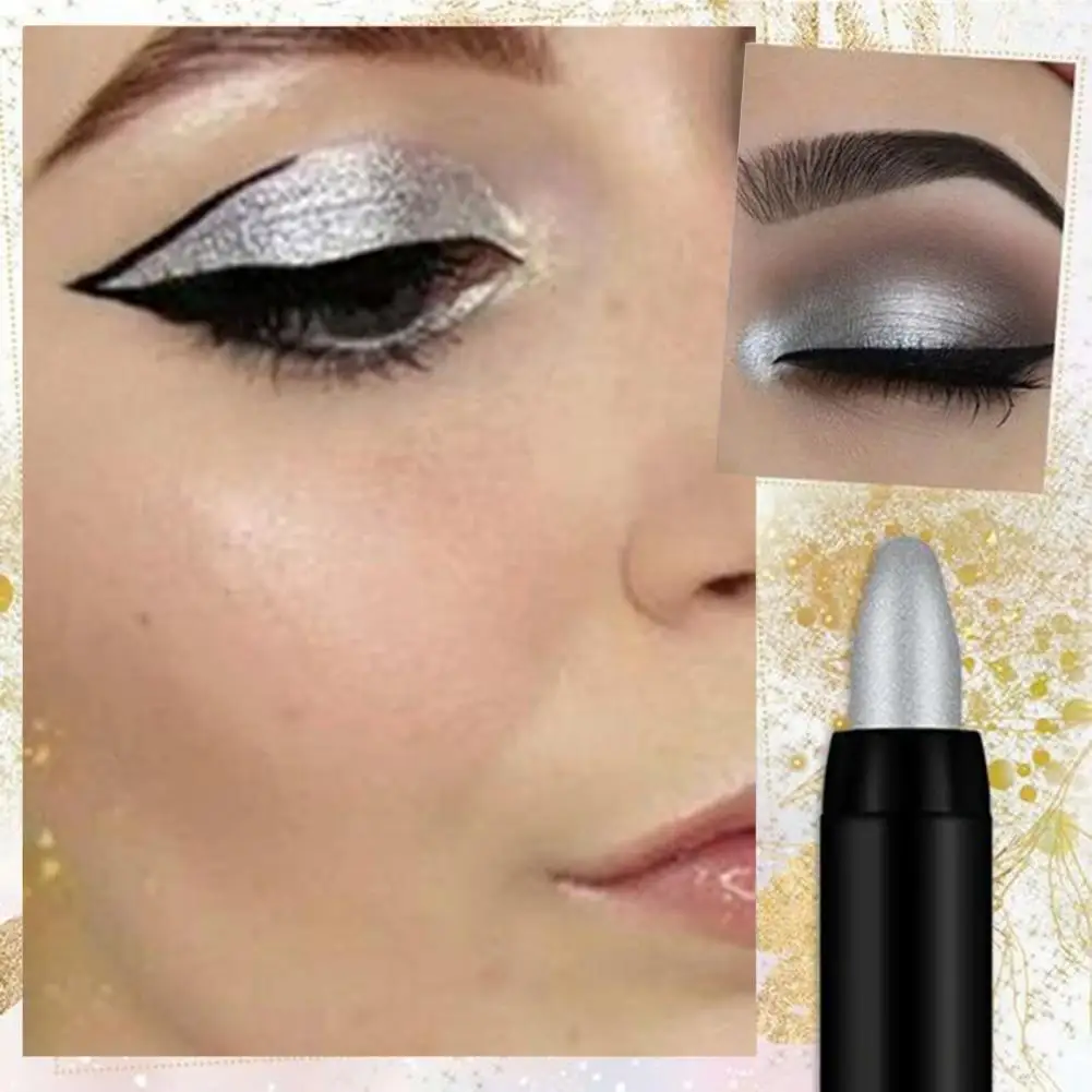 

2g Eyeshadow Stick Healthy Eyeliner Pencil Eyeshadow Pigment Sweat-Proof Excellent Saturation Eyeshadow Pen