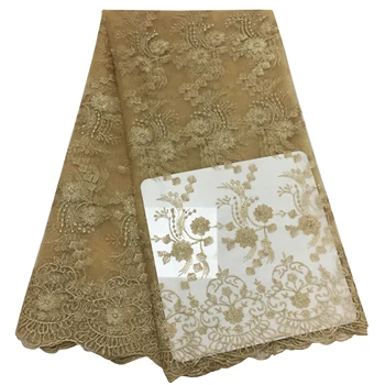 

2020 Last Design French Mesh Lace Embroidered Tulle Lace Fabric French Lace Fabric. Latest Nigerian Laces FC1627 ,Hight Quality