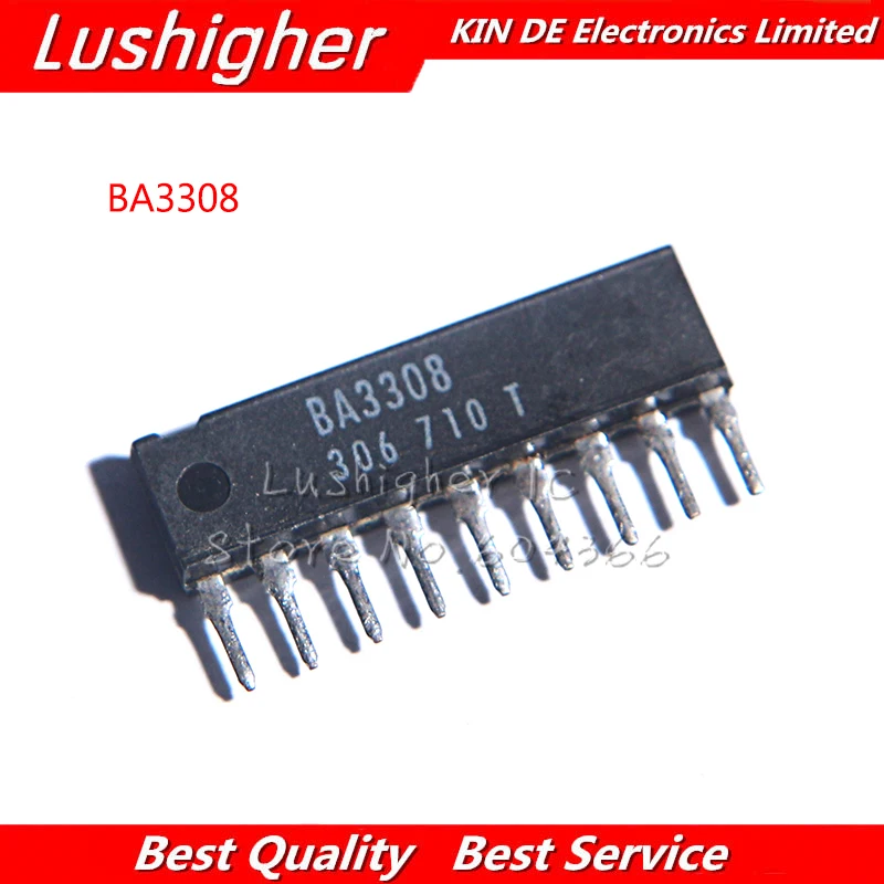 10 шт. BA3308 SIP 9 3308 оригинал|Интегральные схемы| |