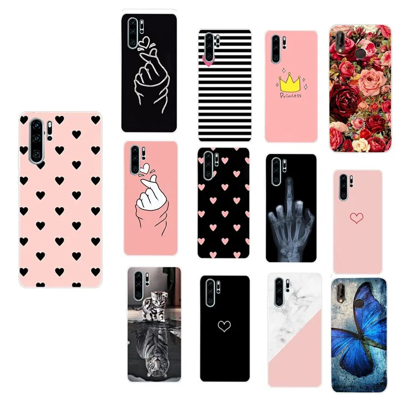 Чехол P20Lite для Huawei P30 P20 Lite силиконовый чехол телефона P40 E p30 P 30 20 Pro P20Pro
