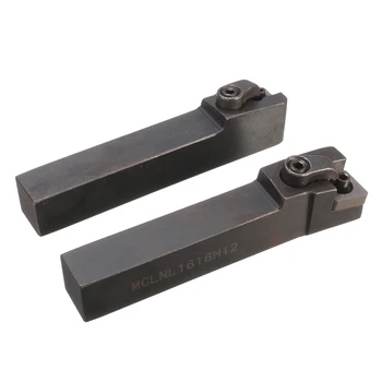

Hot MCLNR 1616H12 + MCLNL 1616H12 Lathe Index Turning Tool Holder + 4Pcs Wrenches for CNMG1204 16x16m