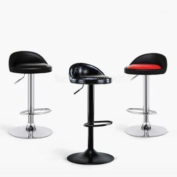 

Bar chair home front desk high bar dining chair bar stool back stool modern minimalist bar chair