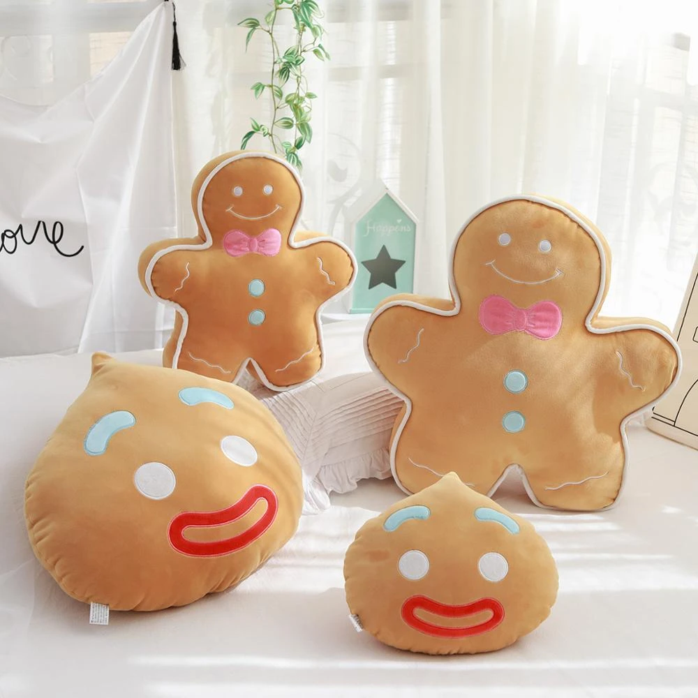 plush gingerbread man
