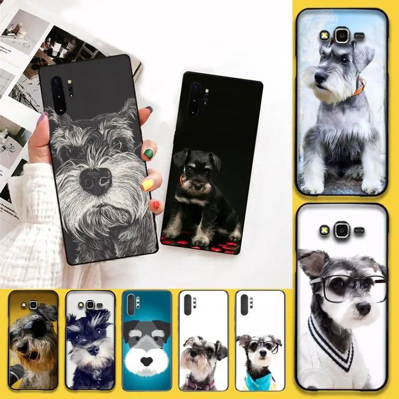 Schnauzer чехол для Samsung Note 7 8 9 10 Lite Plus Galaxy J7 J8 J6 2018 Prime | Мобильные телефоны и аксессуары