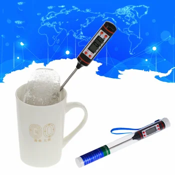 

Digital Kitchen Thermometer for Meat Water Milk Cooking Probe Food Grill Electronic Oven Kitchen Tools family Outdoor Barbecue