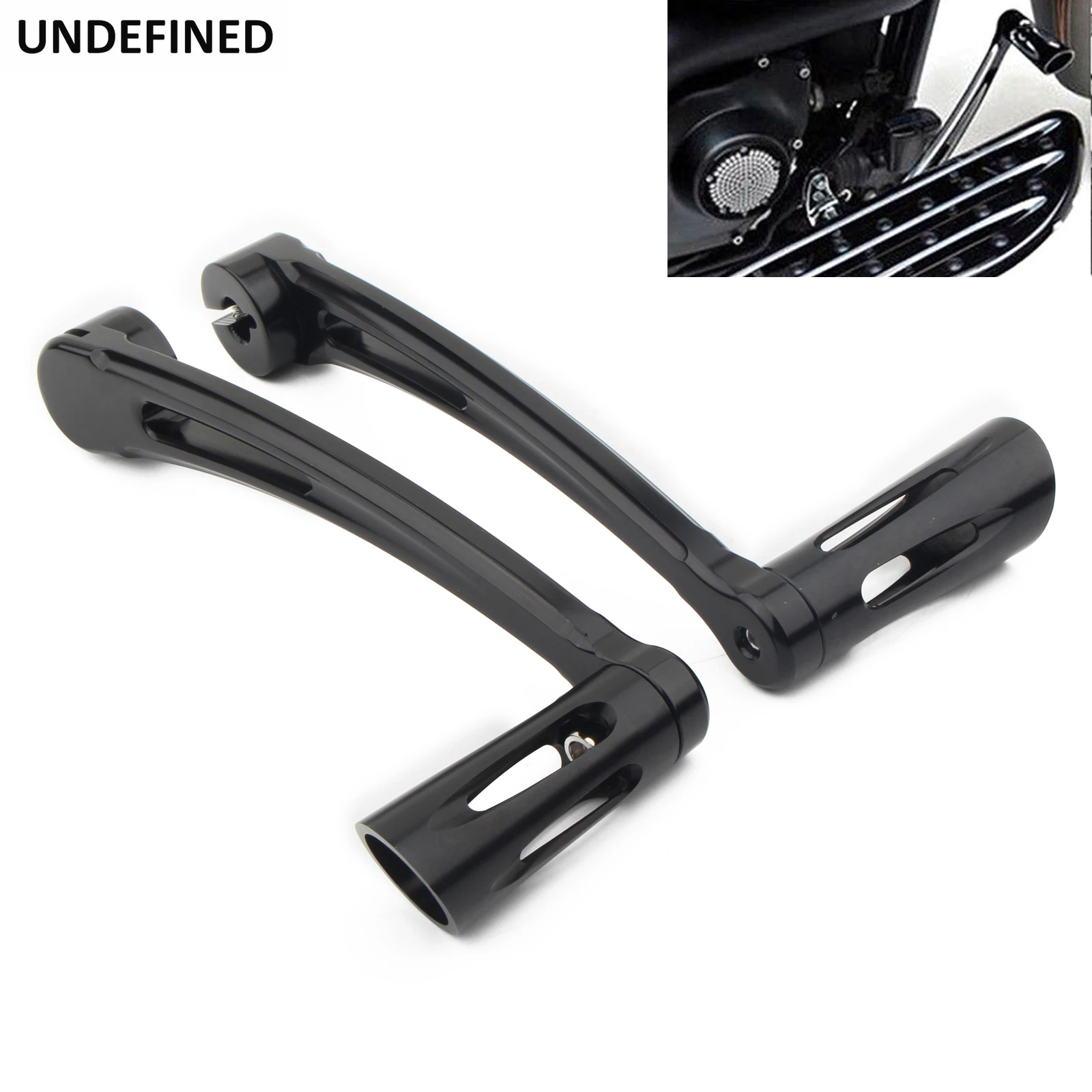 Heel Toe Shift Lever w/ Shifter Peg For Harley Touring Street Glide