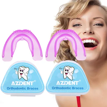 

Orthodontic Braces Dental Brace Silicone Teeth Alignment Trainer Teeth Retainer Bruxism Dentures Mouth Guard Night Appliances
