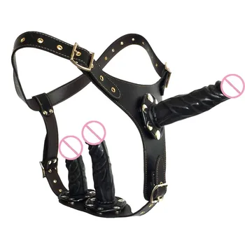 Any Combination 3 Heads Strapless Strap On Dildos Lesbian Gays Toys Strapon Gay Sex Toy For Lesbians Women Strapondildo 4