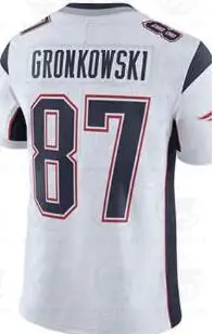 Мужские wo men s kids 12 Tom Brady новые футбольные майки 10 Josh Gordon 87 Rob Gronkowski 11 Julian Edelman 14 Brandin Cooks - Цвет: 3