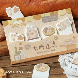 Bloc Notes autocollants Animal chat chien Scrapbooking, étiquette autocollante Kawaii pour journal intime 120, 801 feuilles/paquet 