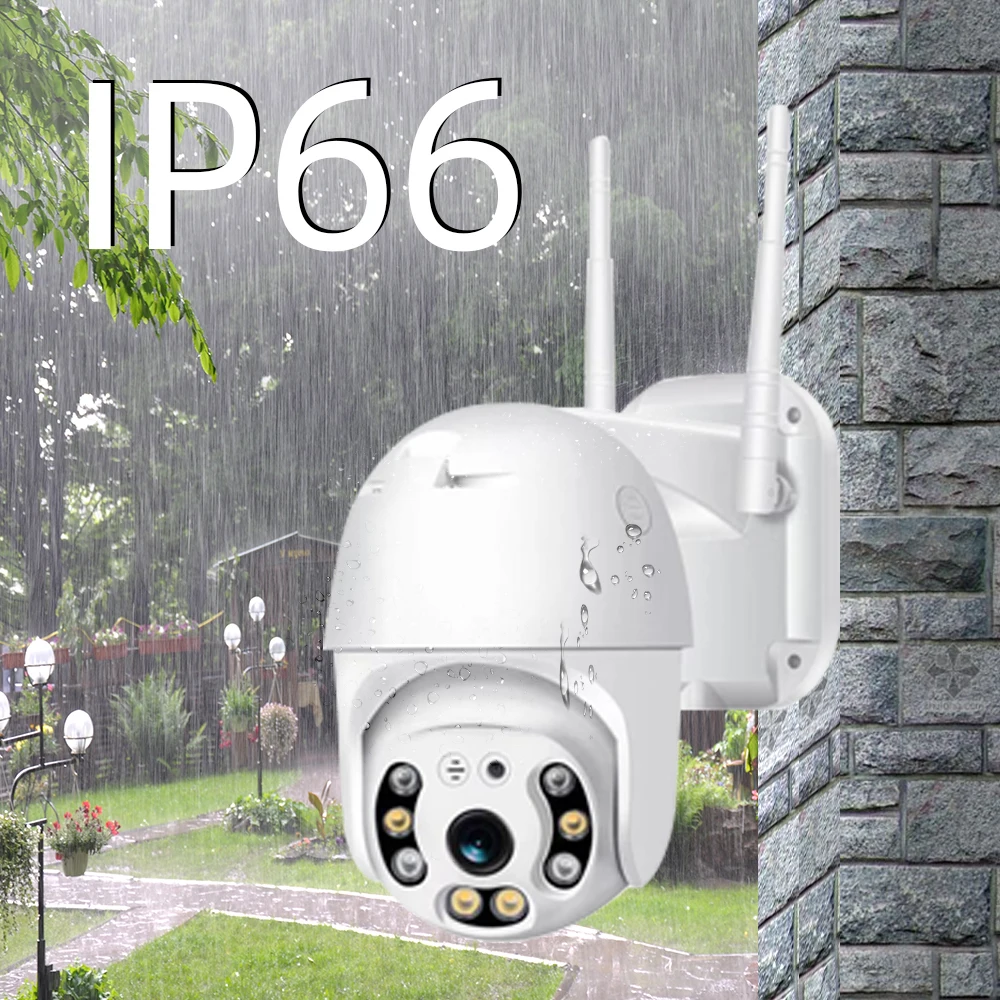 SDETER 1080P PTZ камера безопасности Wi-Fi уличная скоростная купольная Беспроводная ip-камера CCTV Pan Tilt 4X Zoom IR сетевая камера наблюдения 720P