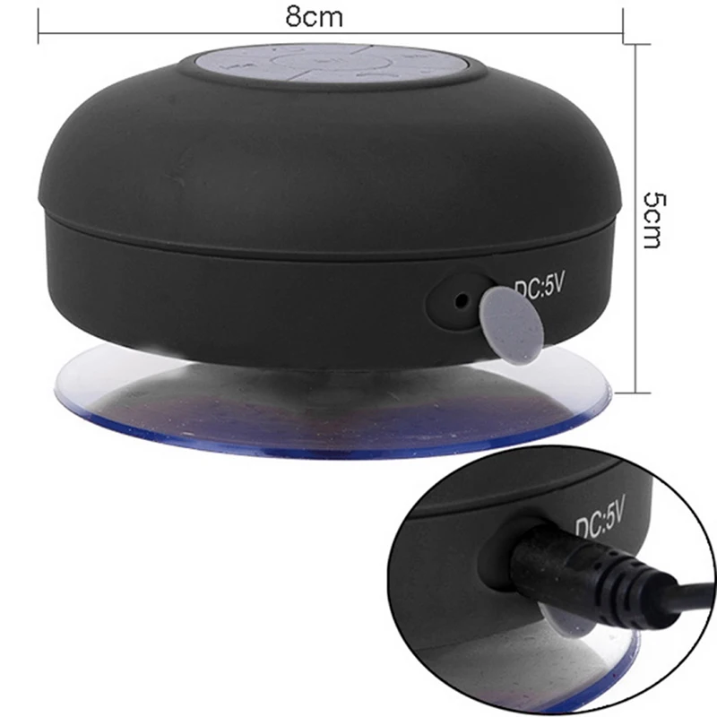 EHEH Мини Bluetooth динамик водонепроницаемый портативный присоска звук качество