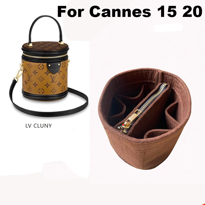 

For Cannes 15/20 Bag Insert Organizer - 3MM Premium Felt (Handmade/20 Colors)