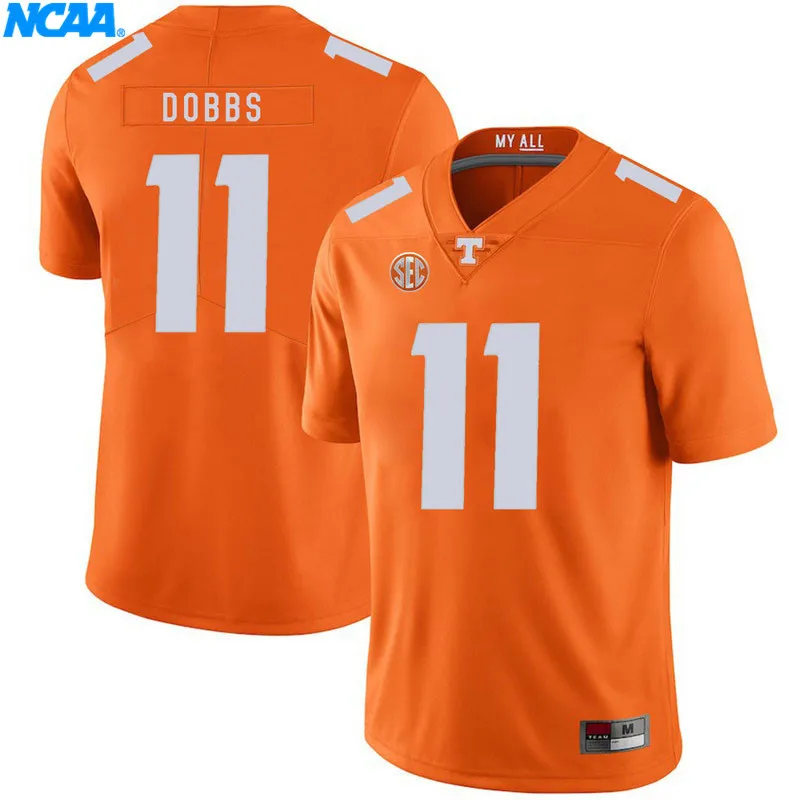 Новое поступление высокое качество майки Joshua Dobbs#11 колледж футболка ограниченной серии Майки S-XXXL