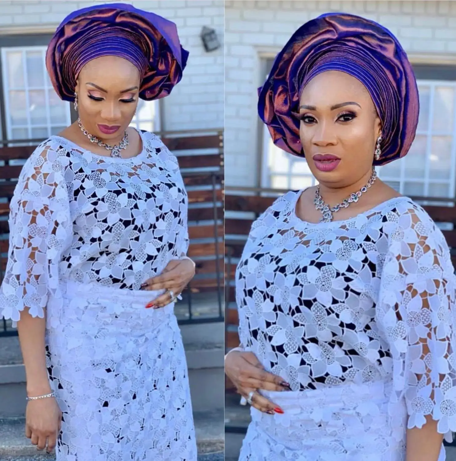 

Very Beautiful African Cord Guipure Lace fabric 2020 High Quality Water Soluble Milk Silk Lace fabric for Nigerian Wedding