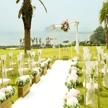 Белые аксессуары для свадебного прохода, Ковровые Коврики, Повтор шагов, церемоний, вечеринок и мероприятий в помещении