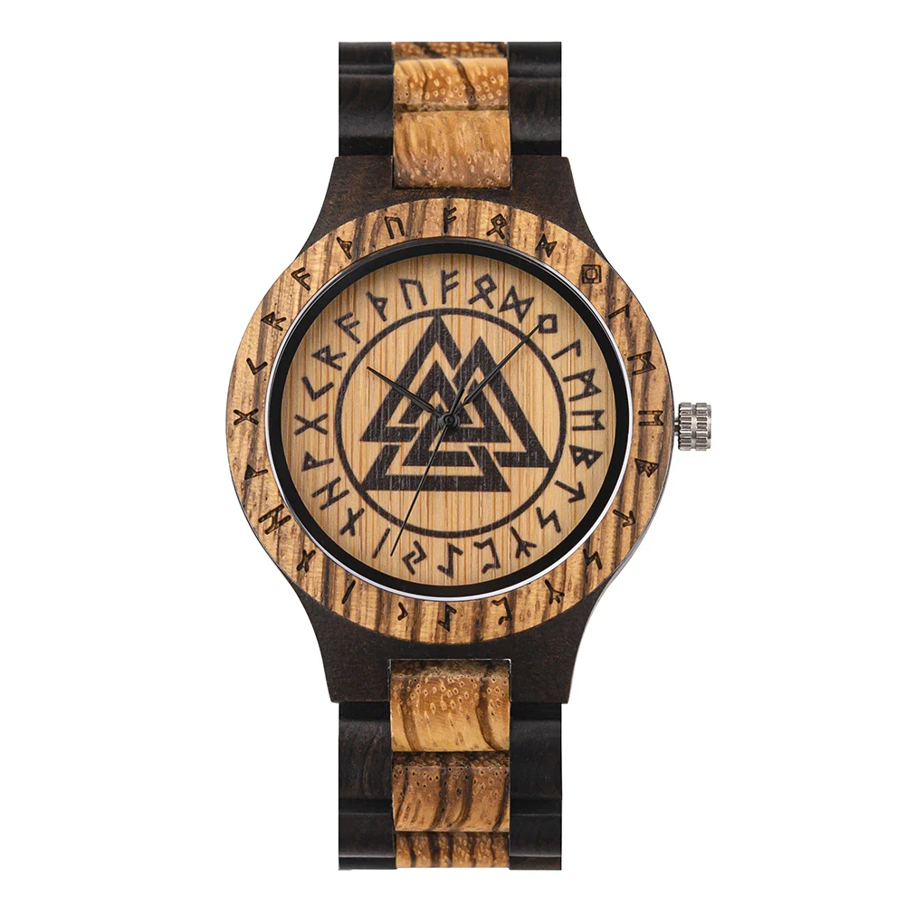 BOBO BIRD – Montre ronde en bois