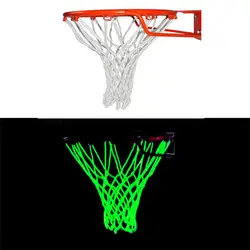 Светящиеся Баскетбольные Сетки, тяжелый шар, сетка, замена, для занятий стрельбой на открытом воздухе, светящаяся баскетбольная сетка
