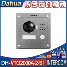 Dahua Intercom VTO2000A-2-S1 2-Wire IP Villa Outdoor Station Dual-way Bidirectional Talk Built-In Mic/Speaker Color Image DC24V