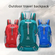 Легкие нейлоновые Складные рюкзаки, водонепроницаемый рюкзак, Складная спортивная сумка для путешествий на открытом воздухе, рюкзак для женщин и мужчин, походный альпинистский рюкзак
