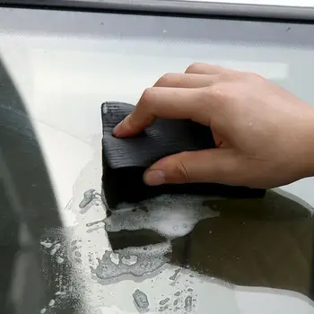 

Clay Sponge Bar Car Pad Block Cleaning Eraser Tool Wax Pad Polish Black Y7Z2