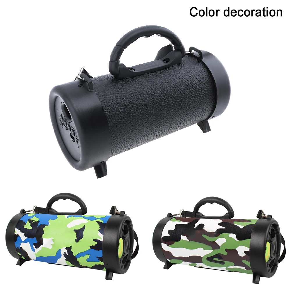 Мини открытый сабвуфер Bluetooth громкоговоритель с FM/TF/AUX/USB Fuction/микрофон для дома/вечерние/активного отдыха/речи