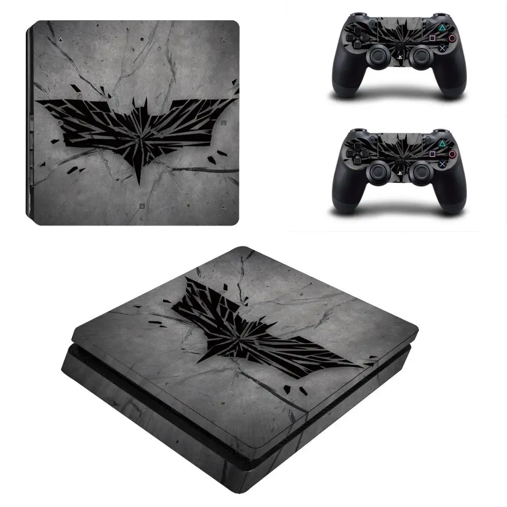 Бэтмен PS4 тонкая кожа Стикеры наклейка покрытие из винила для Playstation 4 DuslShock