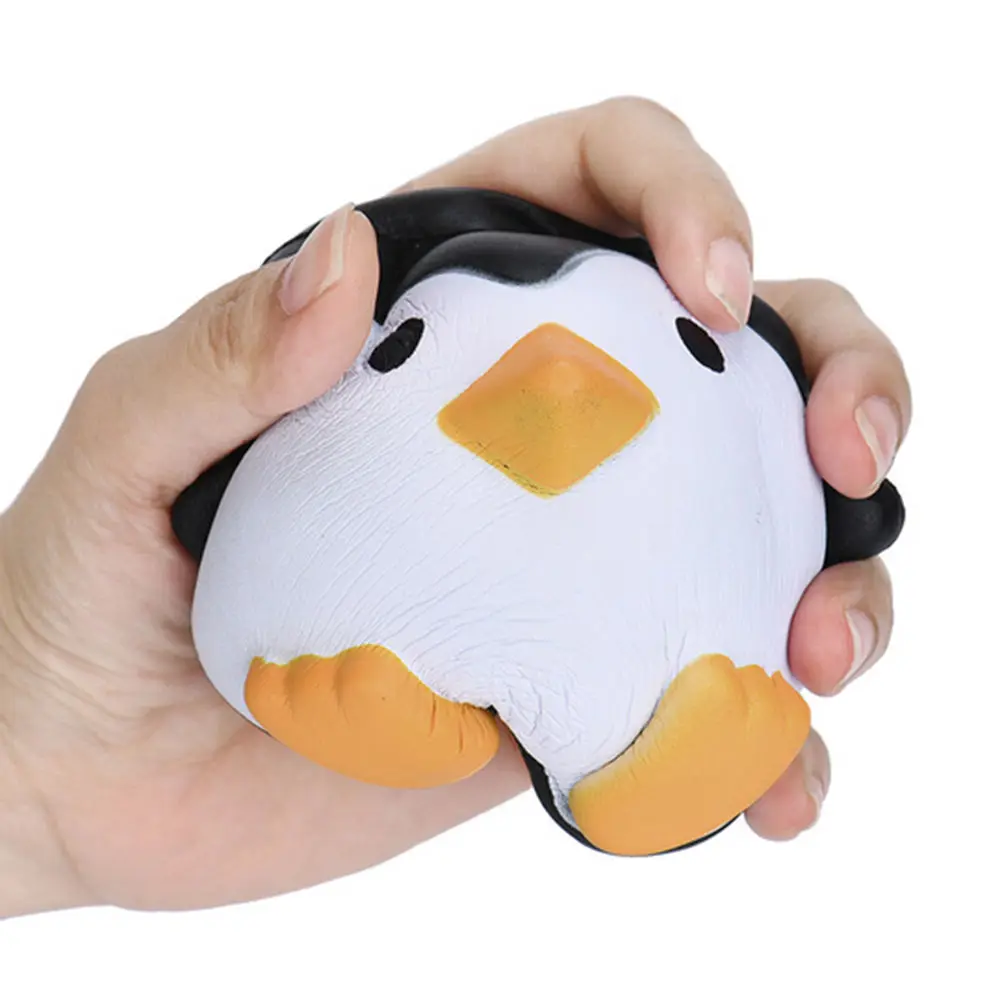 Jumbo Squishy Penguin Kawaii Cute Animal Slow Rising Sweet Scented Vent Charms Bread Cake Kid Toy Doll Gift