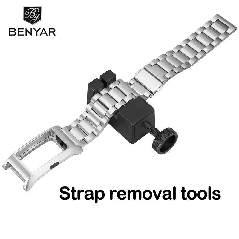BENYAR Watch Men Set Watches BOX Strap removal tool watch storage box