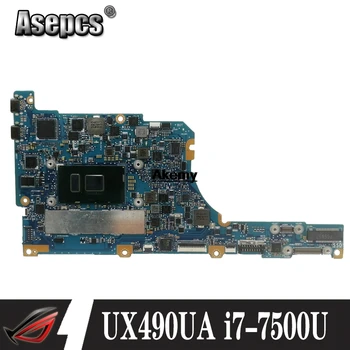 

UX490UA Motherboard i7-7500U For Asus ZenBook 3 Deluxe UX490UA Laptop motherboard UX490UA Mainboard (Exchange)! !