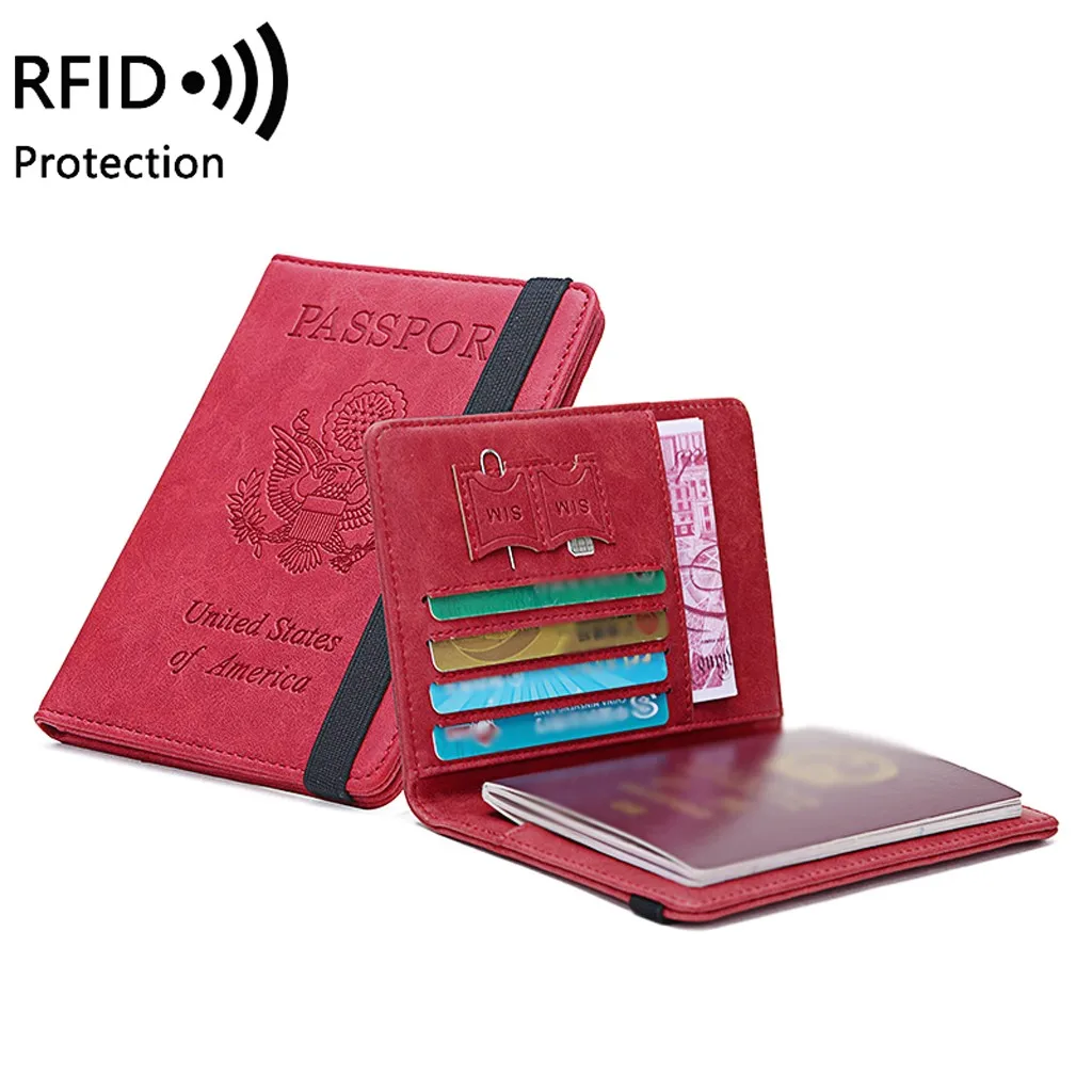 Molave Passport модный нейтральный многоцелевой дорожный бумажник для паспорта трехкратный органайзер для документов чистый бизнес-футляр для карт