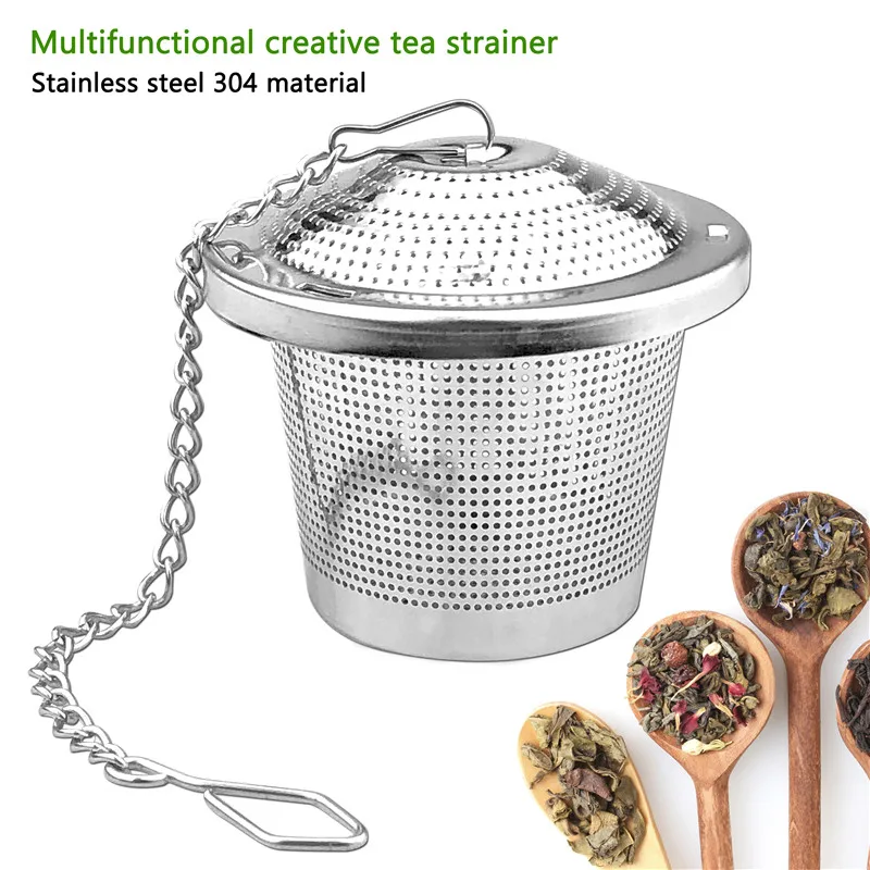 

TTLIFE Stainless Steel 304 Barrel Filter Tea Filter Creative Slag Package Tea Filter Seasoning Package Taste Treasure Tea Ball