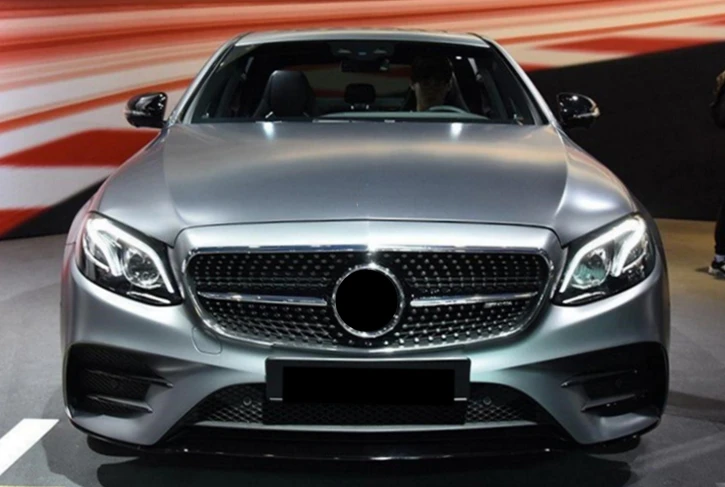 W213 бриллиантами черный гриль сетки для MercedesW213 E Class E350 E300 E400 4-дверный седан-н