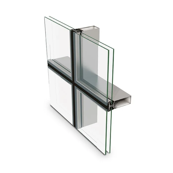 Construction Insulated Curtain Walls Cladding Exterior Unitized Glazed Panels