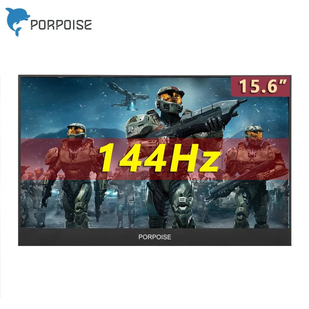 Многофункциональный удобный 2 5 дюймовый 15 6 Гц IPS 144 ° HDMI портативный дисплей
