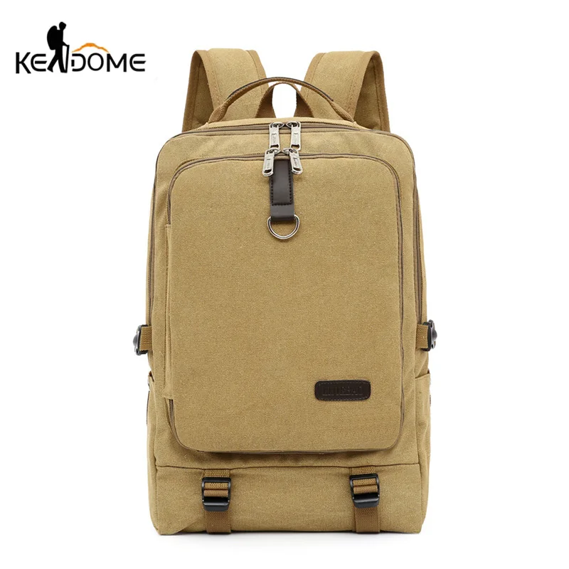 

Large Capacity Canvas Backpack Computer Rucksack Outdoor Sports Wear-Resistant Travel Mountaineering Bag X698D