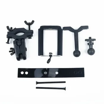 

Universal Car Rear View Mirror Mount Stand Holder Cradle For Cell Phone GPS With Adjustable Side Grippers Phone Holder