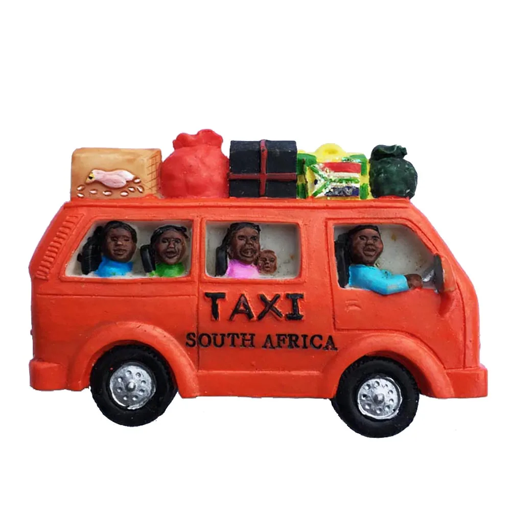 Lychee South African Taxi Refrigerator Sticker Famous