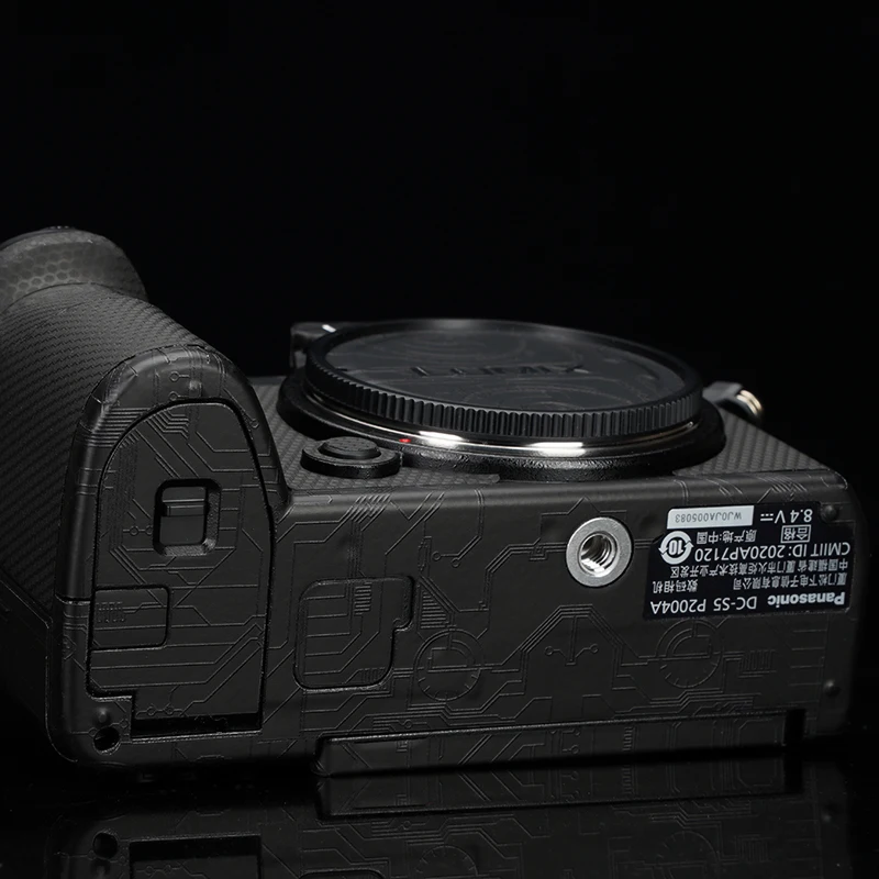 Da Pele para Câmera Panasonic DC-S5 Adesivo