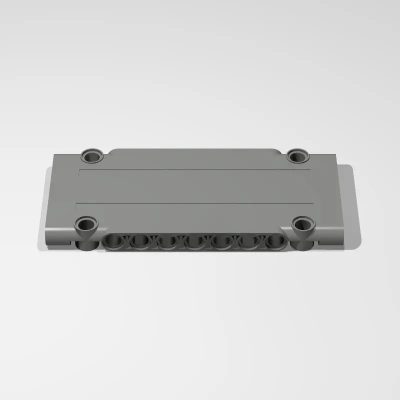 Запчасти для строительного блока 64782 техническая панель 1x5x11 панель техническая панель s Запчасти - Цвет: Темно-серый