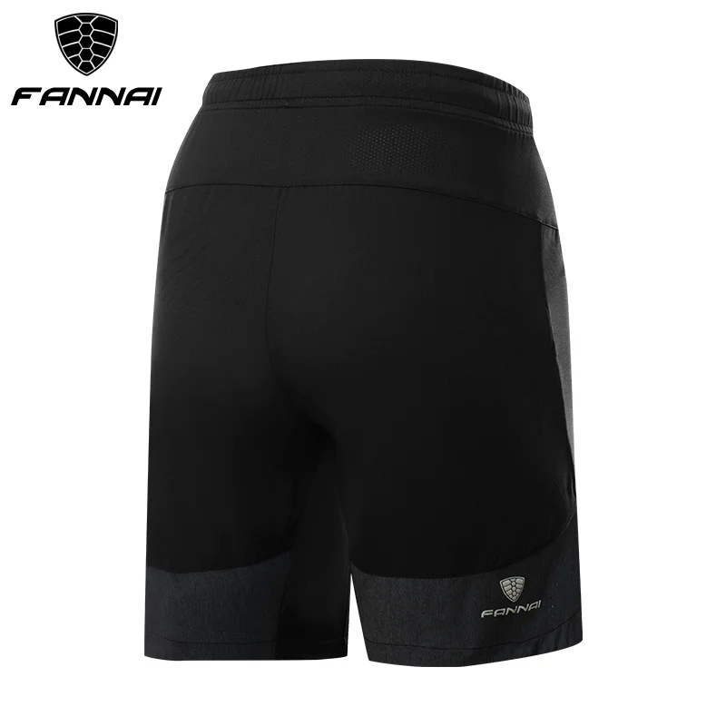 FANNAI Men Running Shorts Fitness Ridiing Quick Dry Brethable New With Zipper Pocket Night Run Reflective Design Sport Shorts FANNAI Men Running Shorts Fitness Ridiing Quick Dry Brethable New With Zipper Pocket Night Run Reflective Design Sport Shorts