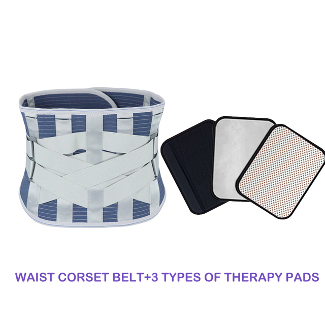 Lumbar Support Waist Corset Belt Orthopedic Corset Back Support Belt Men Back Brace Protection Spine Support
