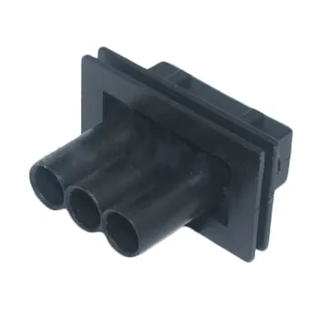 

5/10sets 3pin 6.3mm auto male electric wiring harness plug waterproof plastic cable connector