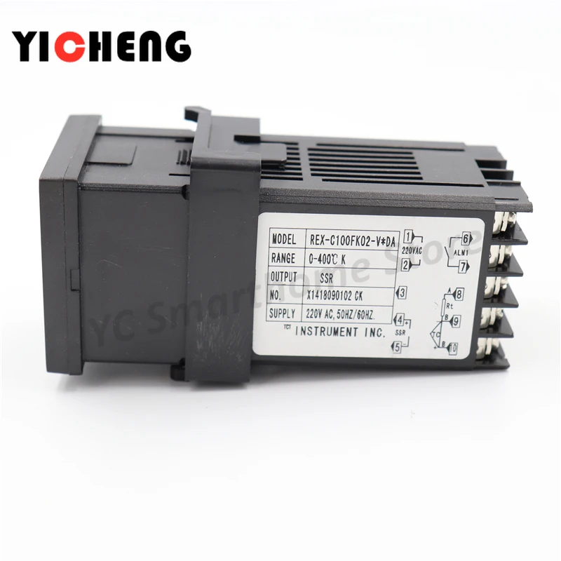 1 шт. PID цифровой регулятор температуры REX-C100 0 до 400C K Тип вход SSR выход 0 до 400C K Тип вход релейный выход