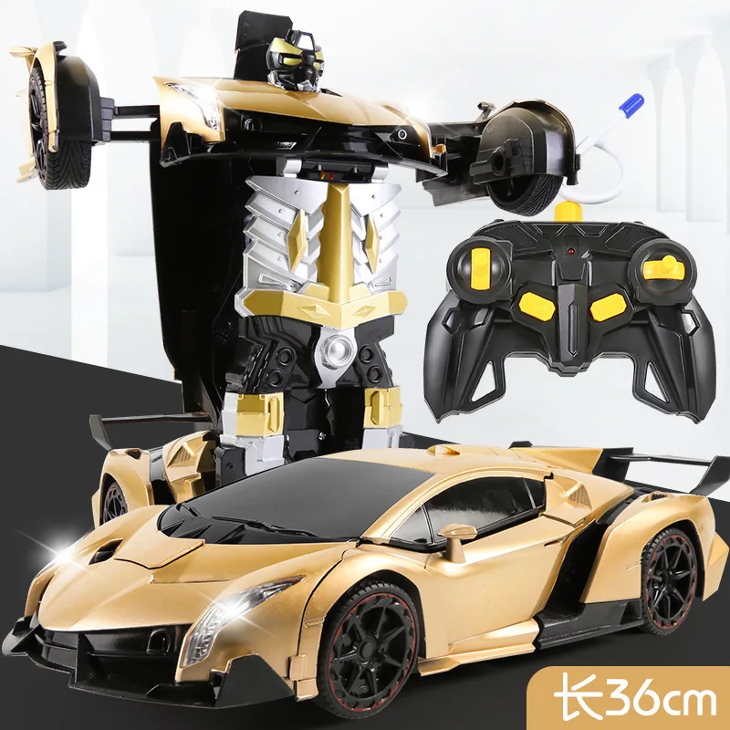 remote control deformation car gesture induction deformation lamborgadi one button deformation robot remote control car 5